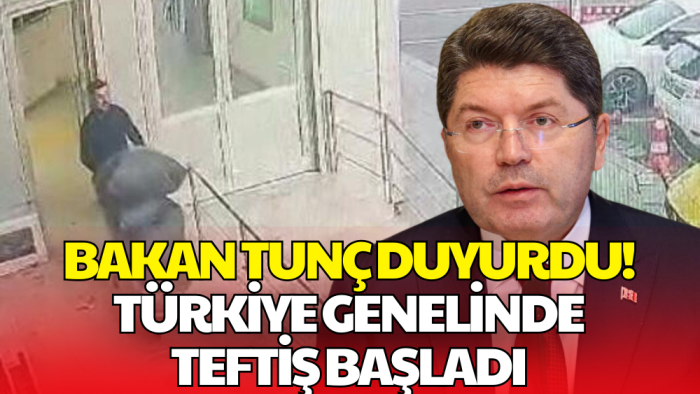 Bakan Tunç Duyurdu: Ülke Genelinde Adli Emanetlere Sıkı Denetim